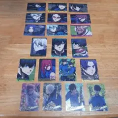 ブルーロック コレクターズカード3 プラスチックカード20枚セット 箔押し入り