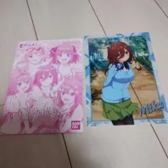 ガシャポン★五等分の花嫁　クリアポスターコレクション