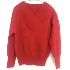 23区　カシミア混セーター　赤　38