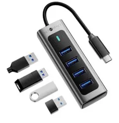 SET M SPACE 4ポートUSB3.0ハブ RW4U