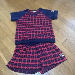 FILA セットアップ　テニスボール柄 上下M