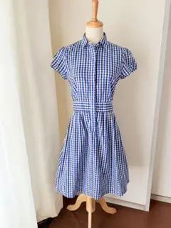 Enzo gala 半袖シャツワンピース
