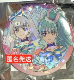 プリキュアプリティストアズッ友CAFE キュアニャミー キュアリリアン 缶バッジ