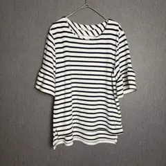 one after another NICE CLAUP ボーダーTシャツのサムネイル