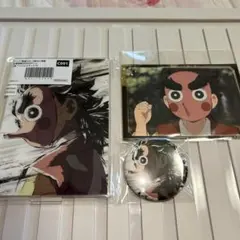 鬼滅の刃　小鉄セット売り　幕間画缶バッジ・アクスタ・シール（写真サイズ）