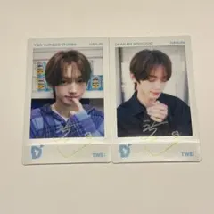 TWSトゥアスDICONPOPUPハンジンsigned photoチェキトレカ - メルカリ