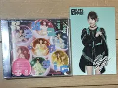 FRUITS ZIPPER ポストカード　櫻井優衣　黒衣装