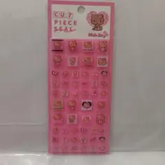 ハローキティ　日焼け　カットピースシール　タイルシール