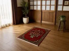 ペルシャ絨毯 ビンテージ トライバルラグ (ユニーク品)No:34241 - メルカリ