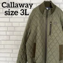 ●Callaway キャロウェイ　ゴルフウェア　キルティングジャケット　ブルゾン