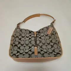 【美品!!】コーチ　シグネチャー　ハンドバッグ