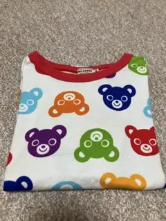 ミキハウス クマ柄 Tシャツ 130