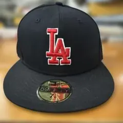 New Era LA 59FIFTY キャップ 黒