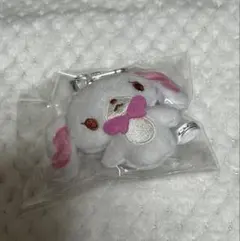 サンリオ ミニミニChibiぬいぐるみマスコ ット しろうさ シュガーバニーズ
