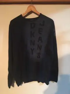 ほぼ未使用★DKNYロゴカットソー