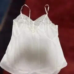 レースキャミソール白