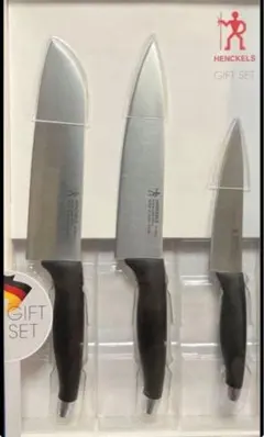 【新品未使用未開封品】ヘンケルス 包丁3本セット　ギフトセットのサムネイル