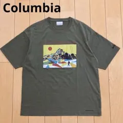 Columbia コロンビア　Tシャツ 半袖カットソー　カーキ　XSのサムネイル