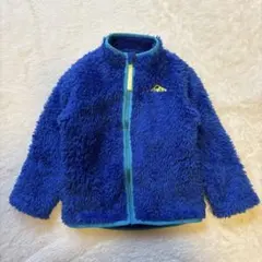 Orange hakka 【100】表裏両面フリースジャケット／ブルー