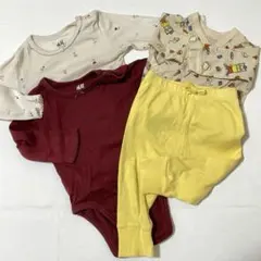 ４枚セット　ロンパース　肌着　60センチ　ユニクロ　h&m GAP ベビーズボン