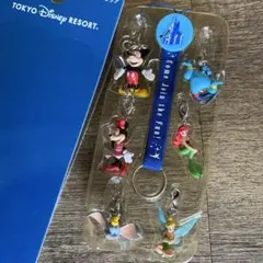 東京ディズニーリゾート キャラクター ストラップ 6個セット