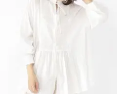 最終値下げ！スタディオクリップ/白刺繍ブラウス白/F/オケージョンにも