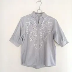 beauty&youth ユナイテッドアローズ カットワークブラウス シャツ