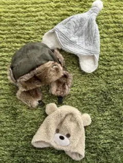 子供用帽子　冬用　3点セット　50センチ前後