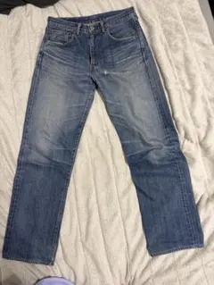 Levi's ストレートデニム ブルー　BIGE 赤耳　j22