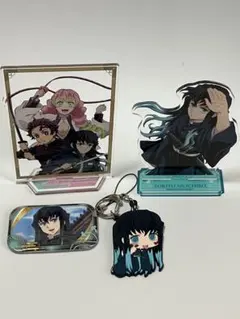時透無一郎 グッズまとめ売り アクスタ 缶バッジ ラバーストラップ 鬼滅の刃