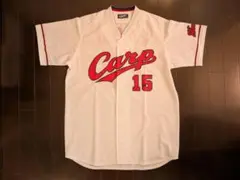 広島 カープ #15 黒田博樹 ホーム レプリカユニフォーム L 開封済み 新品