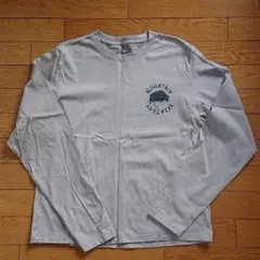 ロングスリーブTシャツ グレー