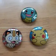 ポケモン バッジ 3個セット