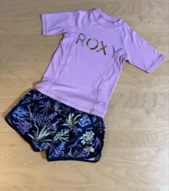 ROXY半袖ラッシュガード130NORTHFACE水着ショートパンツ130セット