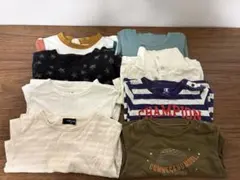 【まとめ売り】子供用80cm長袖Tシャツ 8点