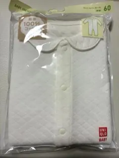 UNIQLO ベビー キルトカバーオール オフホワイト 60
