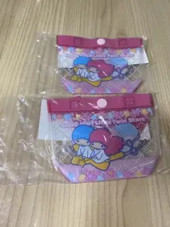 サンリオキャラクターズ プールバッグ風ミニポーチ キキララ 2個セット