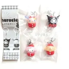 サンリオ　いちごめじるしアクセサリー　ウサハナ　クロミ他4点セット　ガチャ