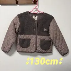 【130cm】女の子　ジャケット　アウター　フリース　冬　春