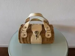 【美品、内側も綺麗】　kate spade new york かごバッグのサムネイル