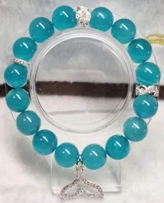 アマゾナイトシリカ デザインブレスレット