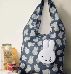 inRed3月号付録　ミッフィー ふわふわフェイス形エコバッグ