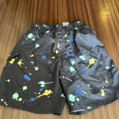 dev!rock 水着 150cm 黒 ペイントスプラッシュ