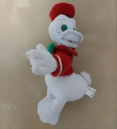 ディズニー　ホワイトドナルド　手にマグネット　ぬいぐるみ