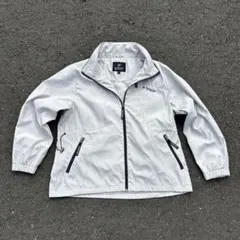 ナイロンジャケット ホワイト フルジップ