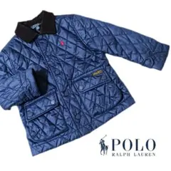 ポロラルフローレン◆中綿入キルティングジャケット◆100センチ◆ポニー刺繍