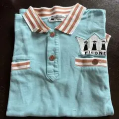 PICONE 水色 ポロシャツ