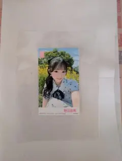 AKB劇場 ガラポンチャレンジ 秋山由奈チェキ風生写真 - メルカリ