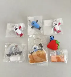 カプセルトイ パペットスンスン　めじるしアクセサリー　 7個セット　ガチャ