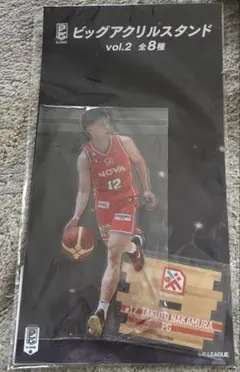 GIGO限定 B.LEAGUE Bリーグ ビッグアクリルスタンド 中村 拓人